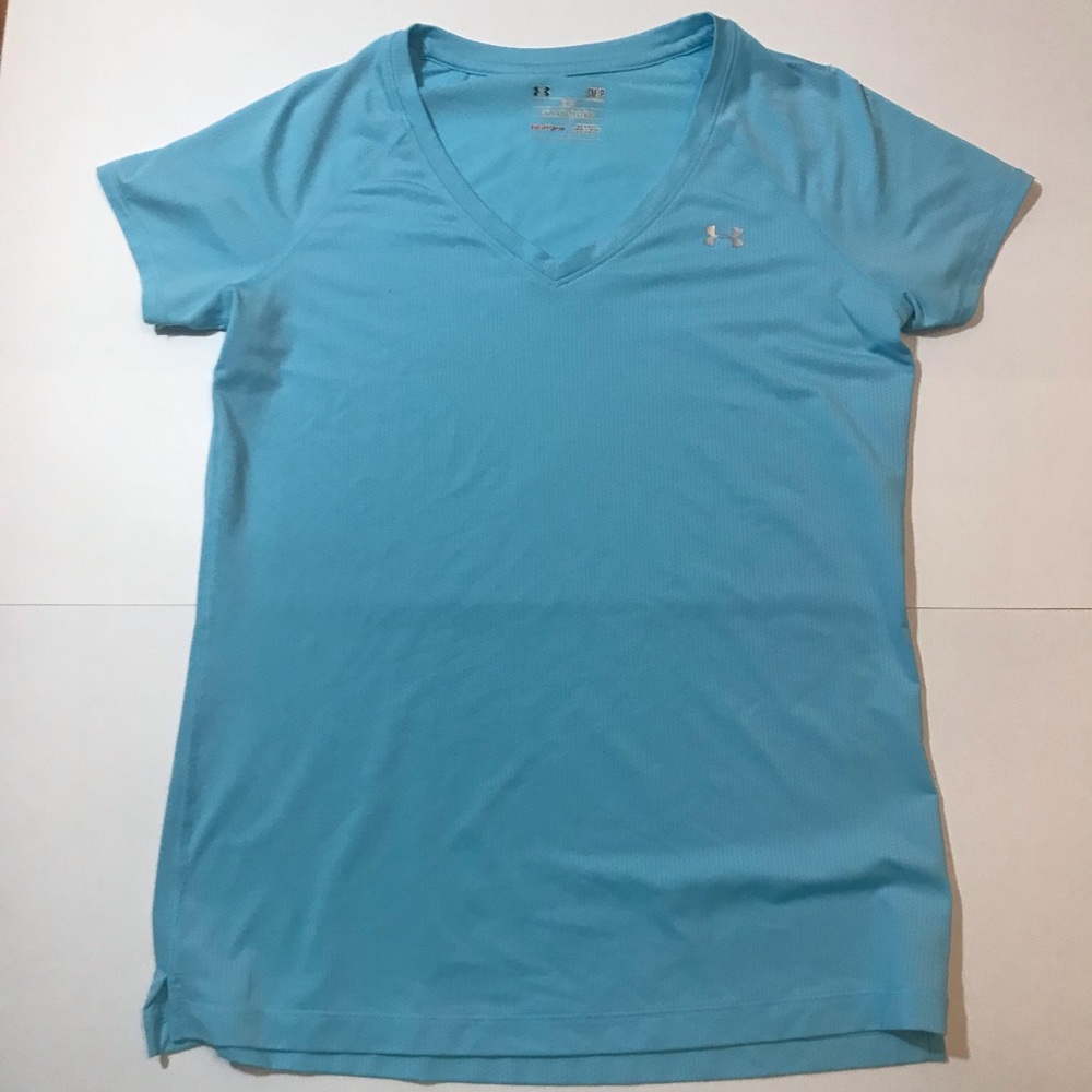 NWOT Under Amour blue heatgear shirt